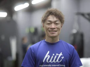 Hiit Plus代表のタケシ